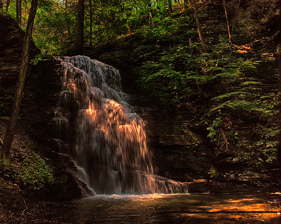 Sunset Falls