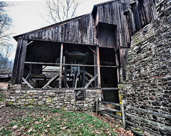 Water Wheel Housing