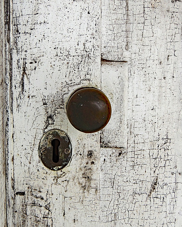Door Knob and Keyhole