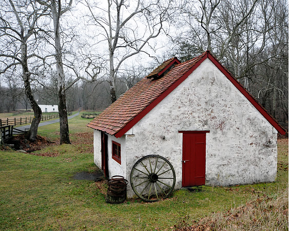 Sideview of Blacksmith's Shop