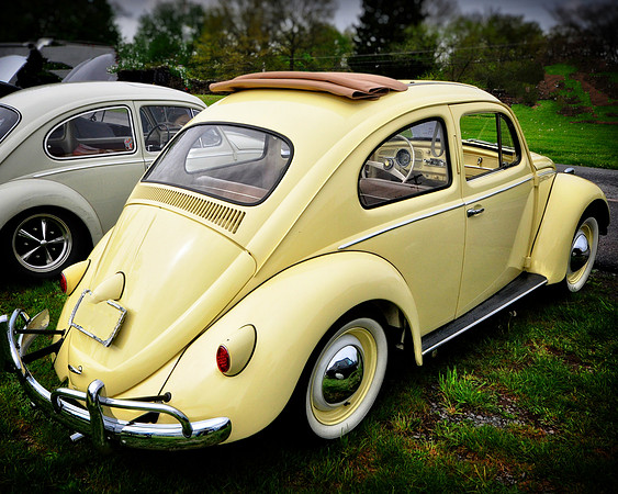 Yellow VW Soft Top