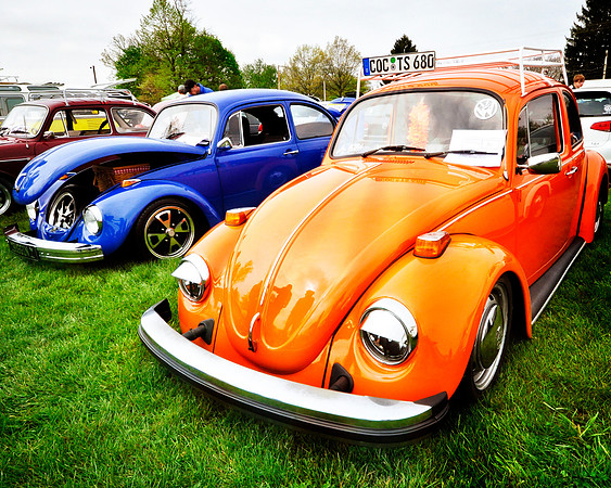 Three VWs In A Row
