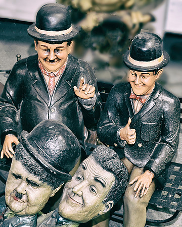 Stan Laurel and Oliver Hardy
