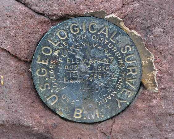 Geological Survey Marker