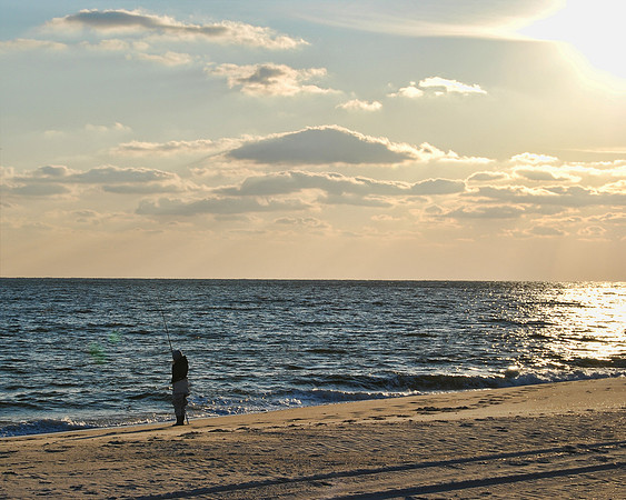Brisk Day For Fishing