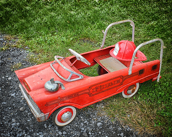 Ball Bearing Drive Fire Truck Toy