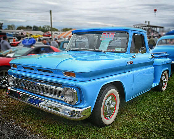 Blue Chevy Pickup