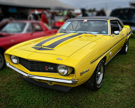 Yellow Camaro Z28