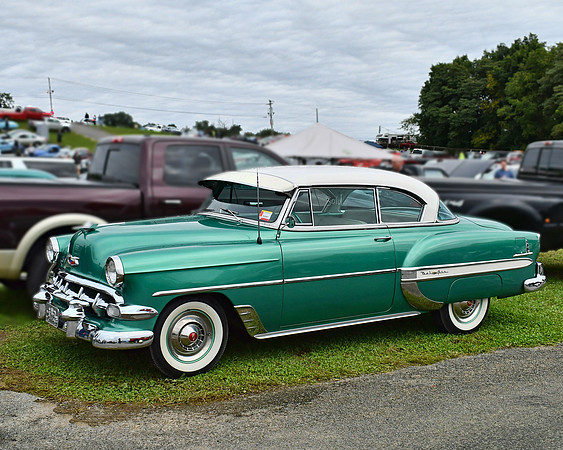 Green Chevrolet Bel Air