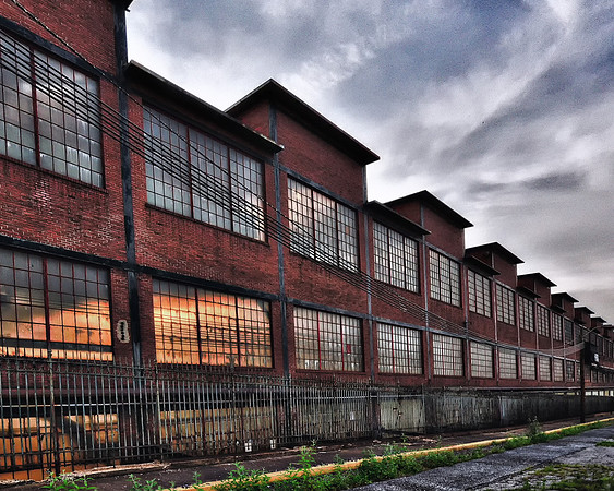 Sunset at Bethlehem Steel